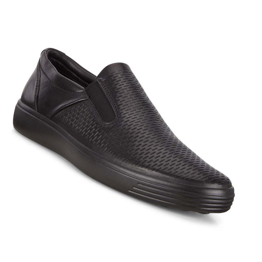 Ecco Soft 7 Slip-on Sneakers Herr Svarta | SE 635WNB